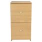Isaac 2 Drawer Filing Cabinet, Oak