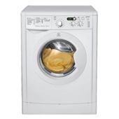 Indesit IWDD7143 Washer dryer, 7kg Wash Load, 1400 RPM Spin, B Energy Rating. White