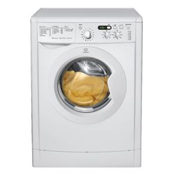 Indesit IWDD7143 Washer dryer, 7kg Wash Load, 1400 RPM Spin, B Energy Rating. White