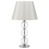 Tesco 3 Ball Table Lamp, Clear