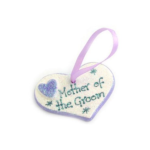 Image of Mother Of The Groom Lilac Sparkle Heart