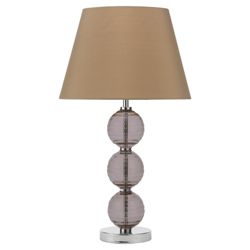 Tesco Lighting 3 Ball Table Lamp, Smoky