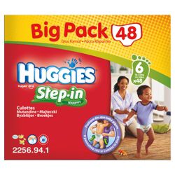 Huggies Step-In Big Pack Size 6 (x48)