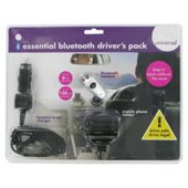 Bluetooth Drivers Pack - Headset, In Car Charger and Phone Holder