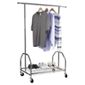 Tesco Stainless Steel Garment Rail with shelf