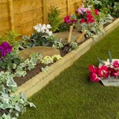 Mellow Buff Half Rope Edging