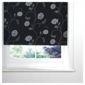 Designed Roller Blind, Cornelia Black 60Cm