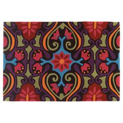 Tesco Rugs Bright Ethnic Design Rug, L170xW120cm