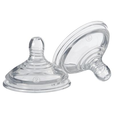 Tommee Tippee Closer To Nature Easivent Medium Flow Teats X2