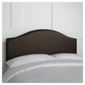 Laredo Double Faux Leather Headboard, Chocolate