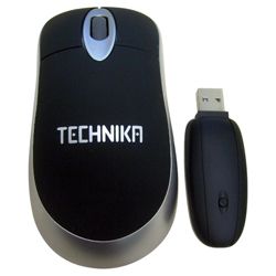 Technika WM110BK 2.7 GHz Wireless Optical Mouse Black