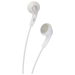 JVC HA-F140-WE In-Ear Gumy Headphones - White