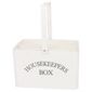 Cream Enamel Housekeepers Box