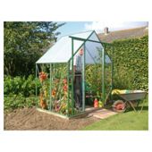 Norfolk 6x4 Steel and PVC Greenhouse