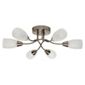 Tesco Lighting 6 Way Glass Ceiling Fitting