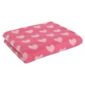 Tesco Kids Hearts Fleece - Pink