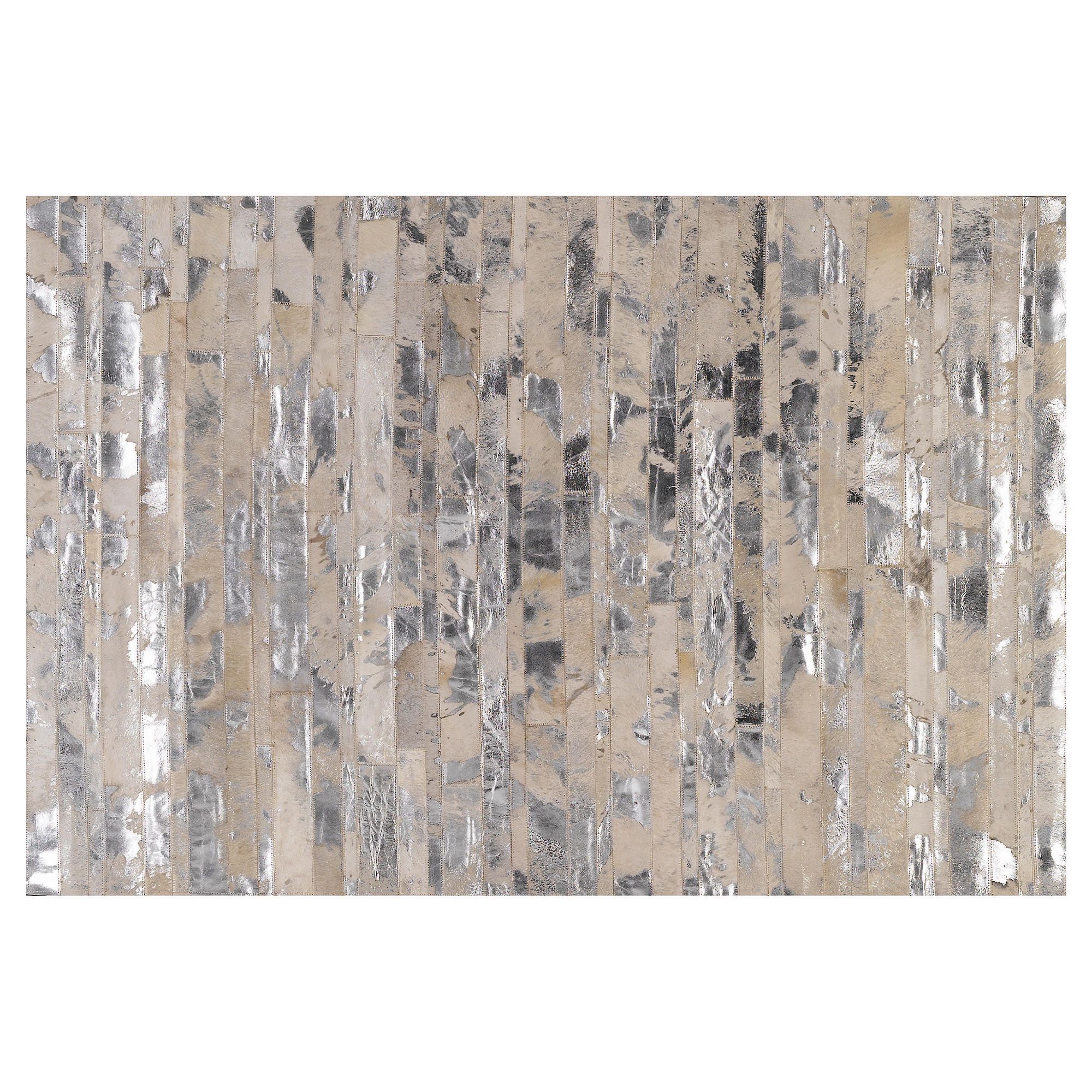 Patchwork Cowhide Rug 120 X 180cm at Tesco Direct