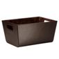 Tesco Faux Leather Shelf Basket