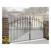 Burbage Manor Ball Double Metal Gate MA13