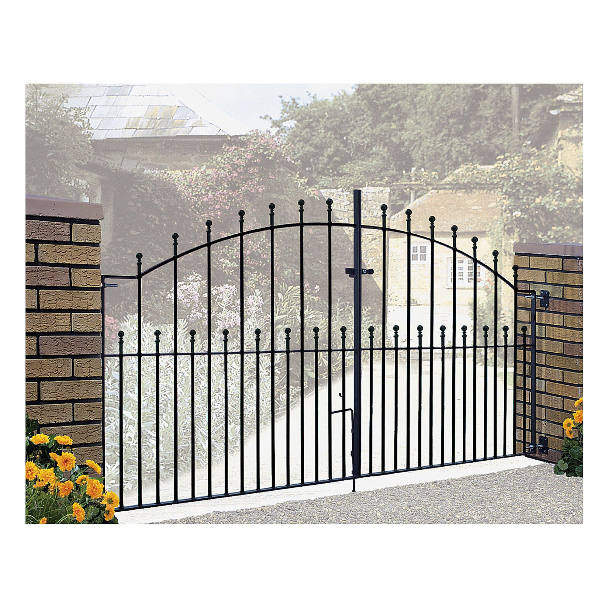 Burbage Manor Ball Double Metal Gate MA13 at Tesco Direct