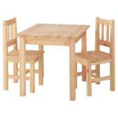 Loxley Pine Play Table And 2 Chairs