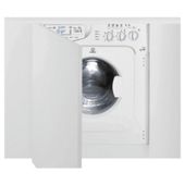Indesit IWDE126 Washer Dryer, 6kg Wash Load, 1200 RPM Spin, B Energy Rating. White