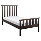Fairhaven Single Bed Frame, Chocolate