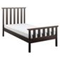 Fairhaven Single Bed Frame, Chocolate