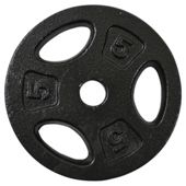 One Body 5Kg Cast Iron Weight