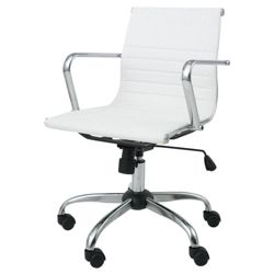 Monroe Office Chair, Ivory