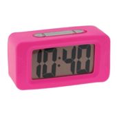 Acctim Vivo Square Clock, Pink