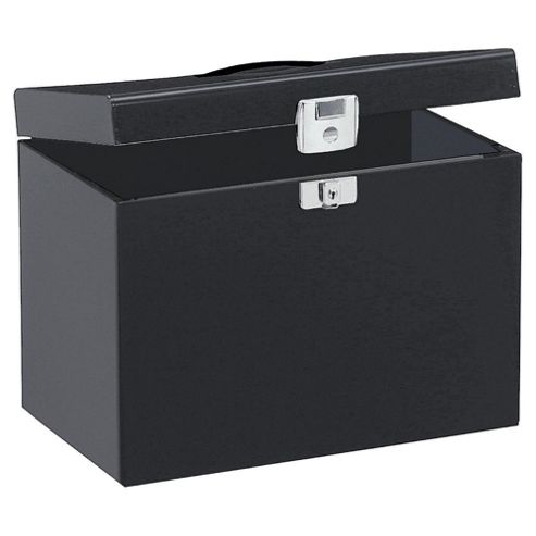 Image of Pierre Henry A4 Metal Box File, Black