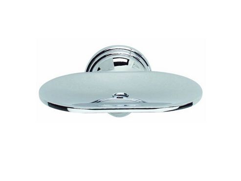 Image of Croydex Qm201941 Soapdish & Hold & Glass Chrome