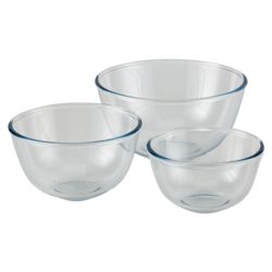 Pyrex 3 piece Bowl Set