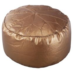 Moroccan Pouffe, Copper