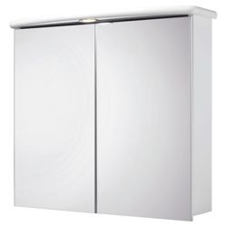 Thames Illuminated Cabinet With Charger Socket