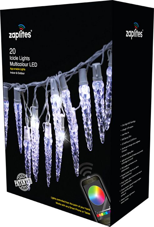 Buy 20 Multi Function Icicle Christmas Lights, Coloured from our All Christmas range - Tesco
