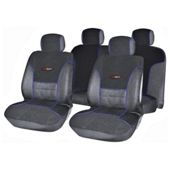 Autocare AC1653 TARGA SEAT COVER SET BLACK AND BLUE