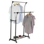 Tesco double garment rail