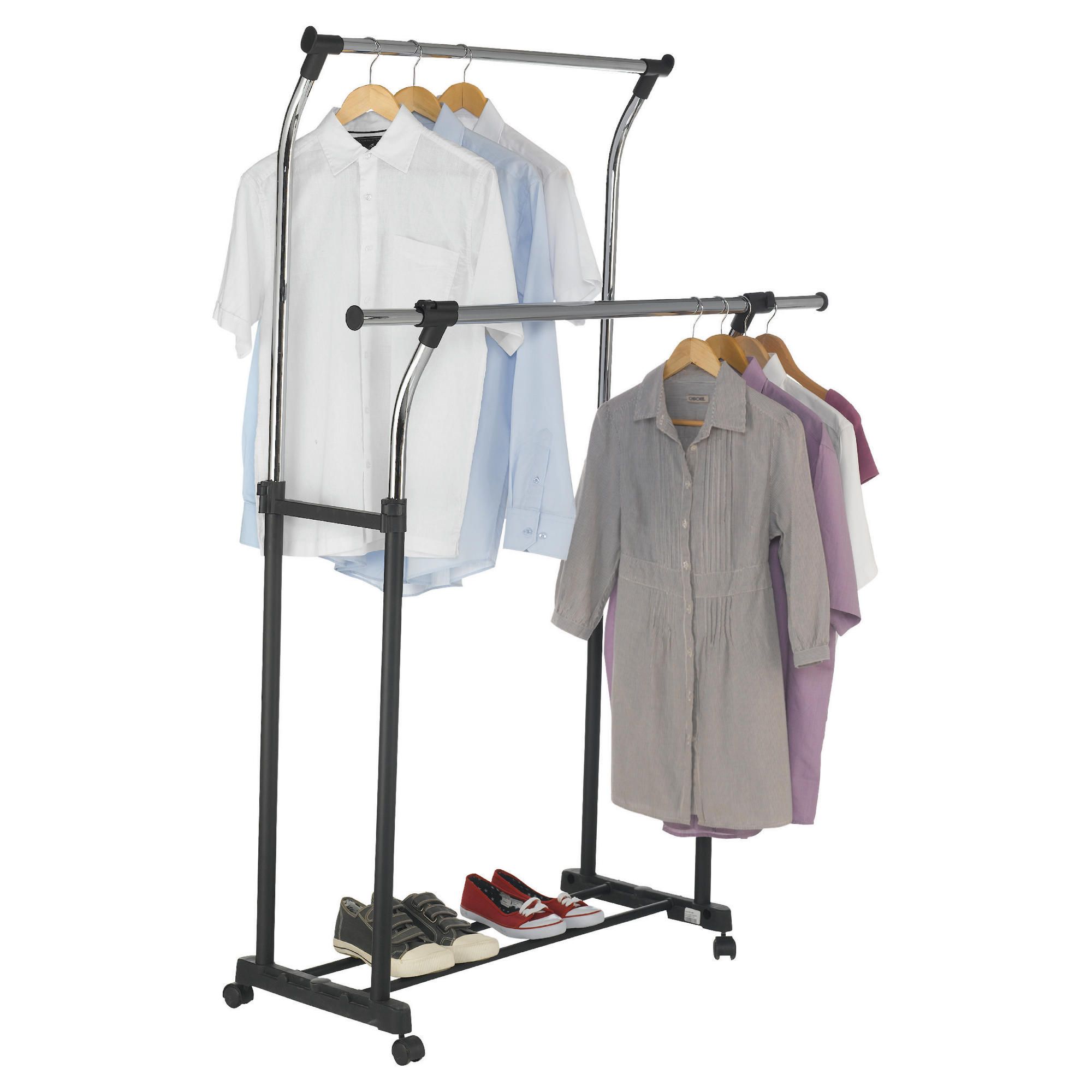 Tesco double garment rail
