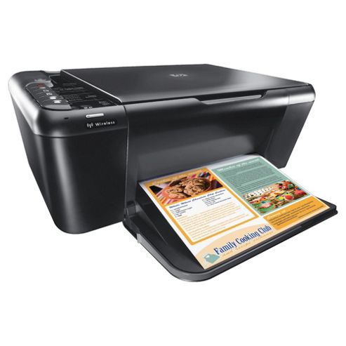 HP Deskjet F4580 Wireless AIO (Print, Copy and Scan) Inkjet Printer