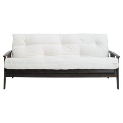 Java Futon Sofa Bed Frame Only, Dark