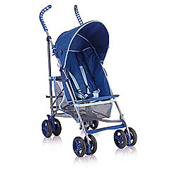 Tesco Harrison Buggy With Rain Cover, Blue Tesco Harrison Buggy With Rain Cover, Blue