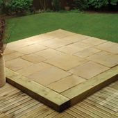 Stamford Harvest Gold Patio Kit 5.76m2