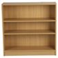 Fraser 3 Shelf Wide Bookcase, Oak-effect
