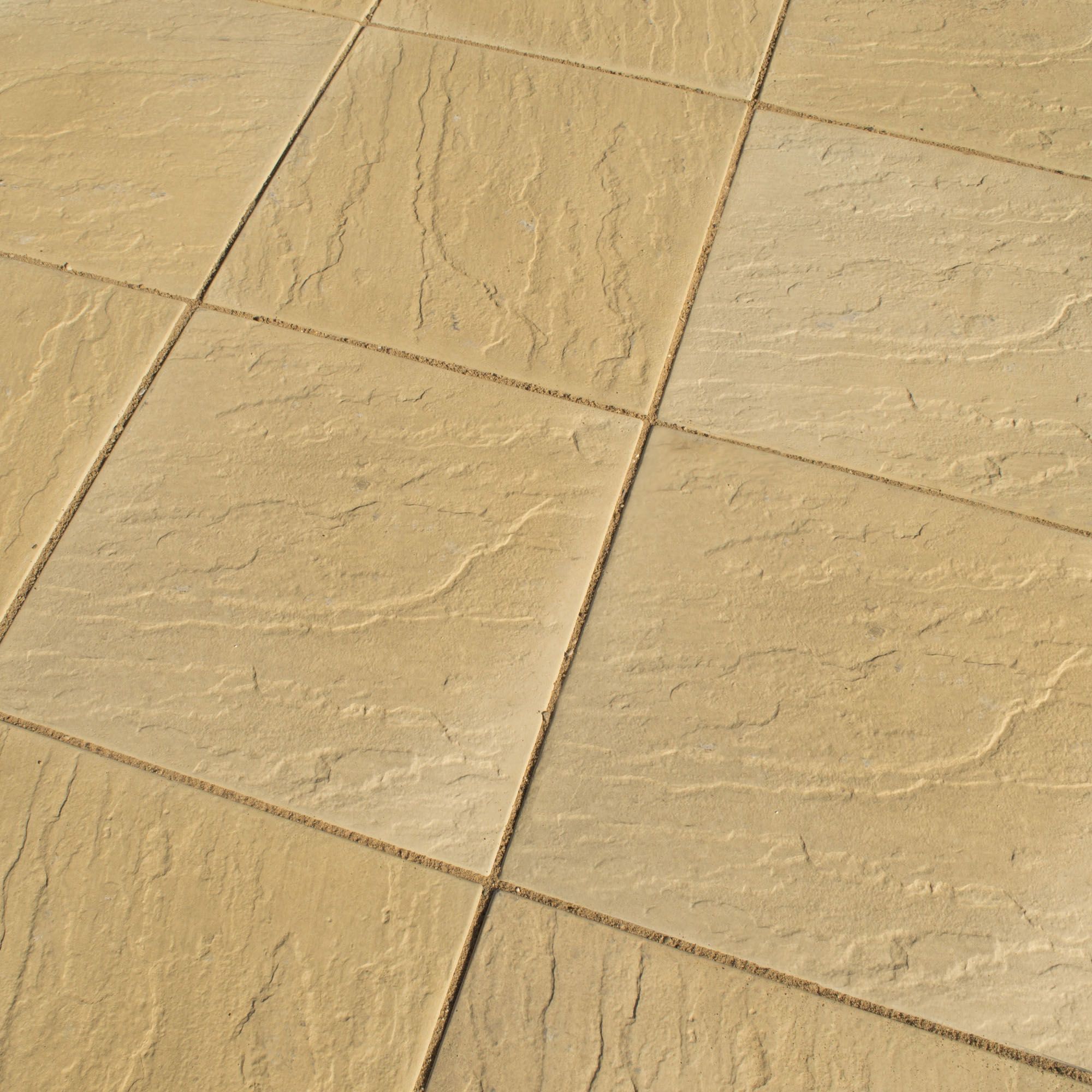 Oxford Mellow Buff 450x450 Paving Gables and Gardens