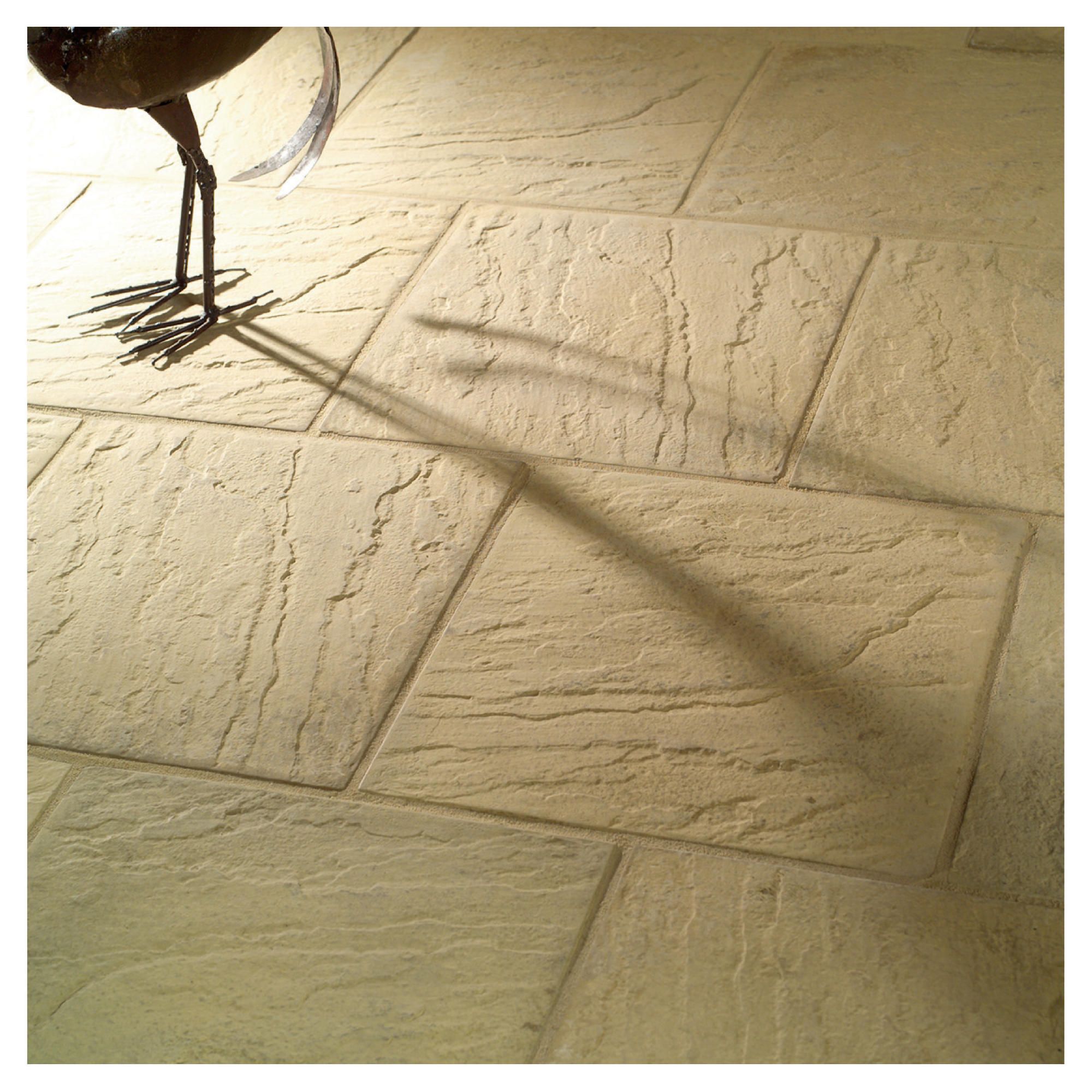 Oxford Mellow Buff 450x450x38mm Paving Slabs 50pc