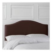 Laredo King Faux Leather Headboard, Chocolate