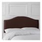 Laredo King Faux Leather Headboard, Chocolate