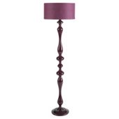 Tesco Spindle Floor Lamp, Plum